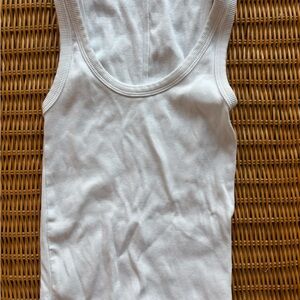 White Sleeveless Women's Top